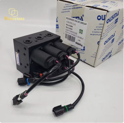 KHJ14520 Excavator Solenoid Valve Group Assembly For Sumitomo SH210-5 SH240-5 SH350-5A5 5-Port Pilot Control Valve