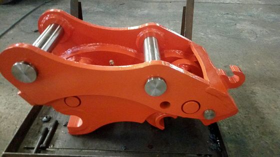 굴삭기용 내마모성 퀵히치 DOOSAN vol vo 주황색
